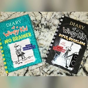 Diary of a wimpy kid 2 hard cover books brand new